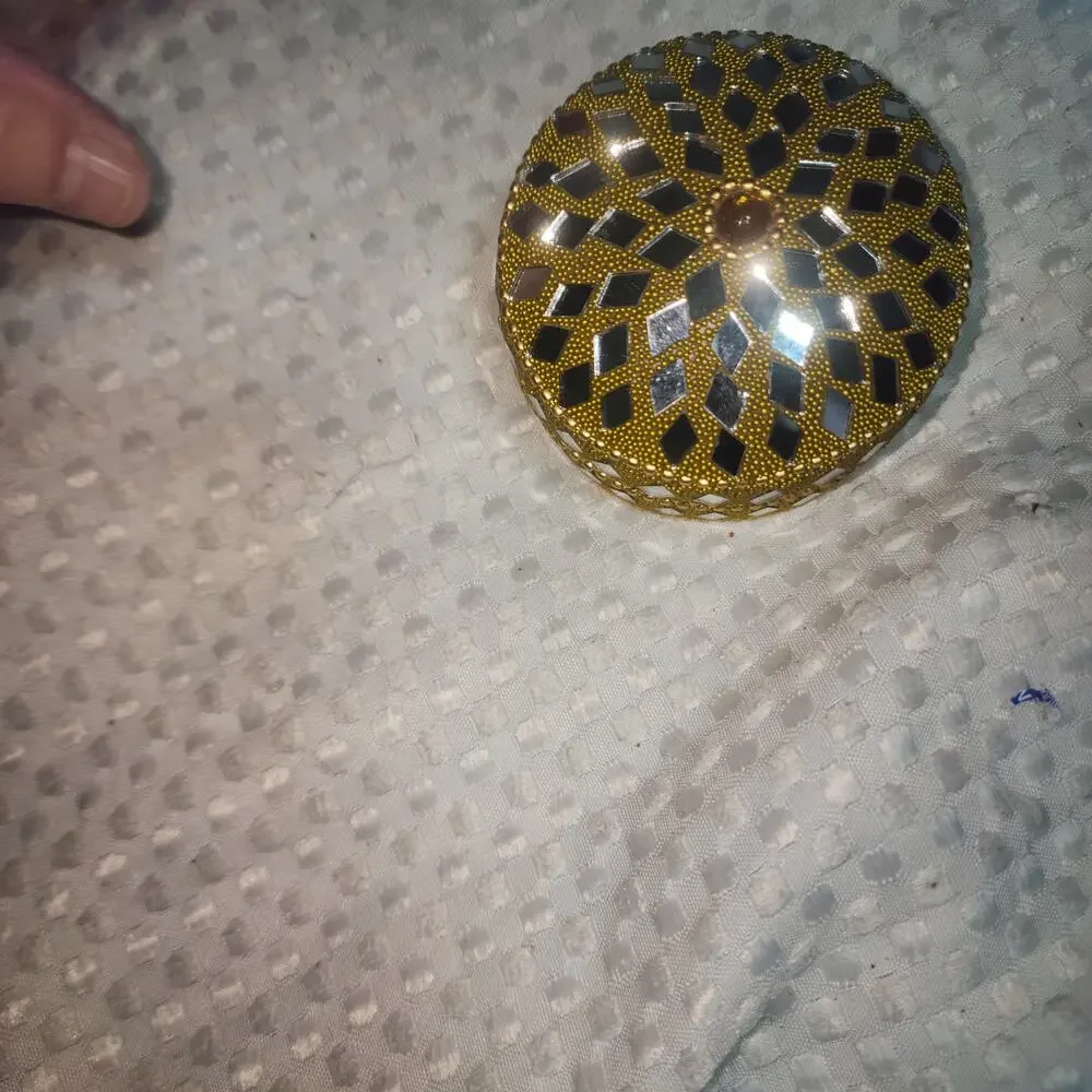 GOLD STACKABLE TRINKET BOXES